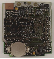 A close-up of a circuit board

Description automatically generated