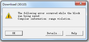 A screenshot of a computer error message

Description automatically generated